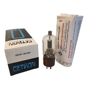 Cetron Model 3B24W / 3B24WB Electronic Tube. New Old Stock